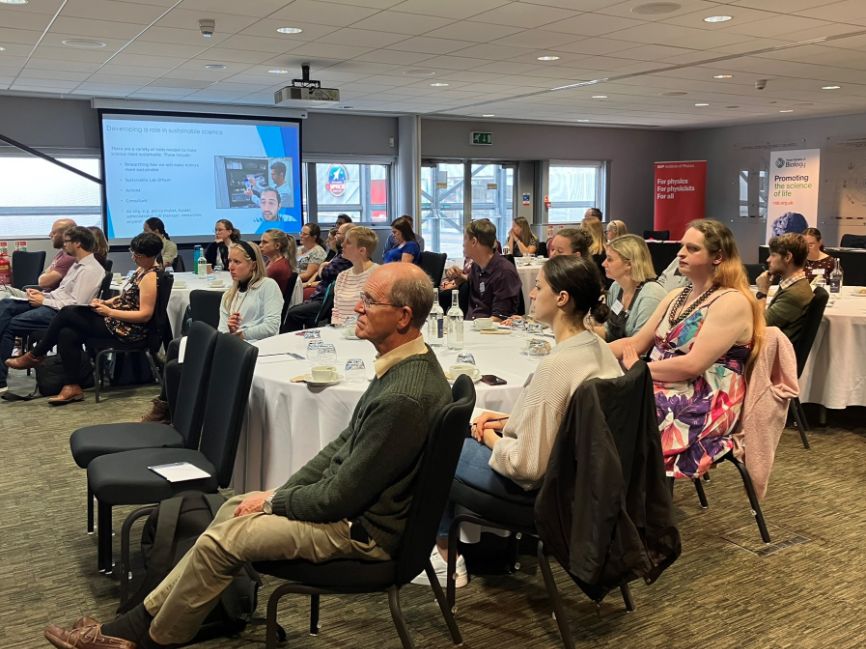 Scores of practitioners attended for the National Conference for Science Technicians