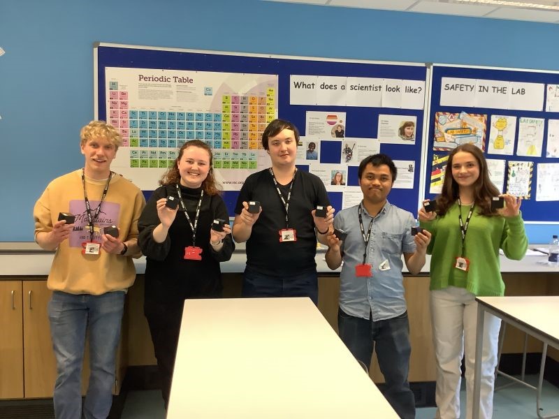 Volunteers after the black box experiment Volunteers after the black box experiment