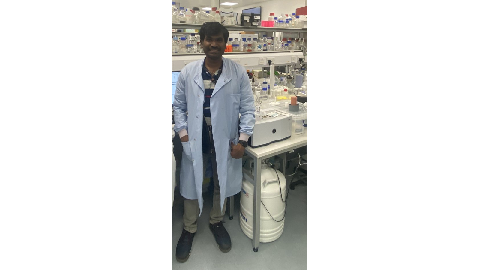 Dr Muralidharan Shanmugam, Senior Technical Specialist, EPSRC NRF for EPR, University of Manchester