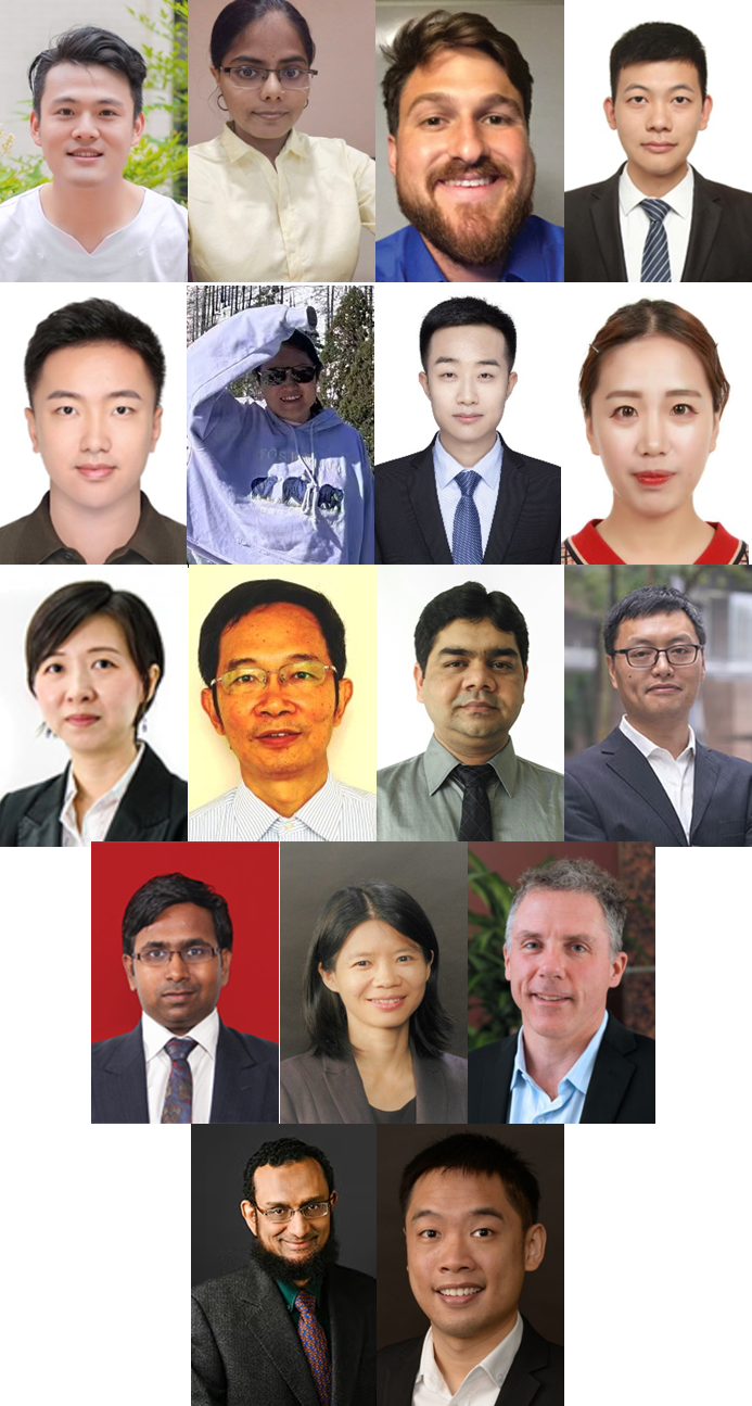 Photo collage to showcase the EES Catalysis Outstanding Article winners