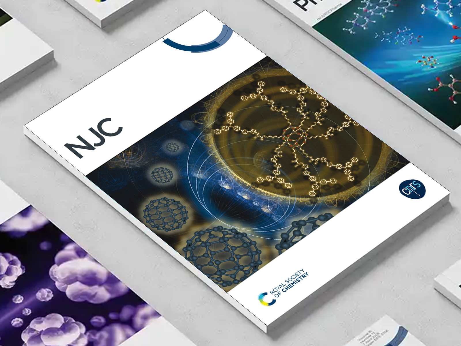 the NJC journal among a group of other journals on a desk