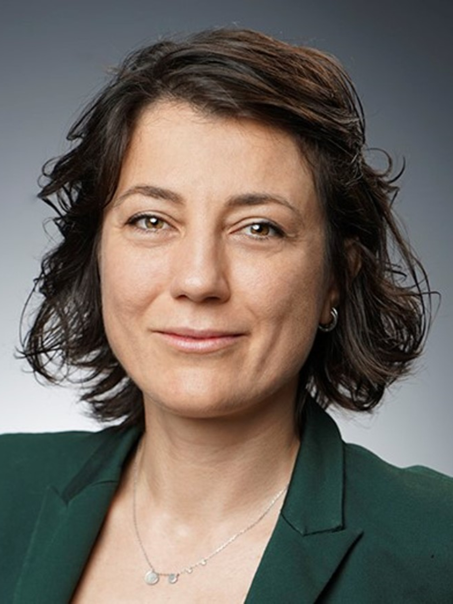 Hatice Mutlu headshot, smiling to camera