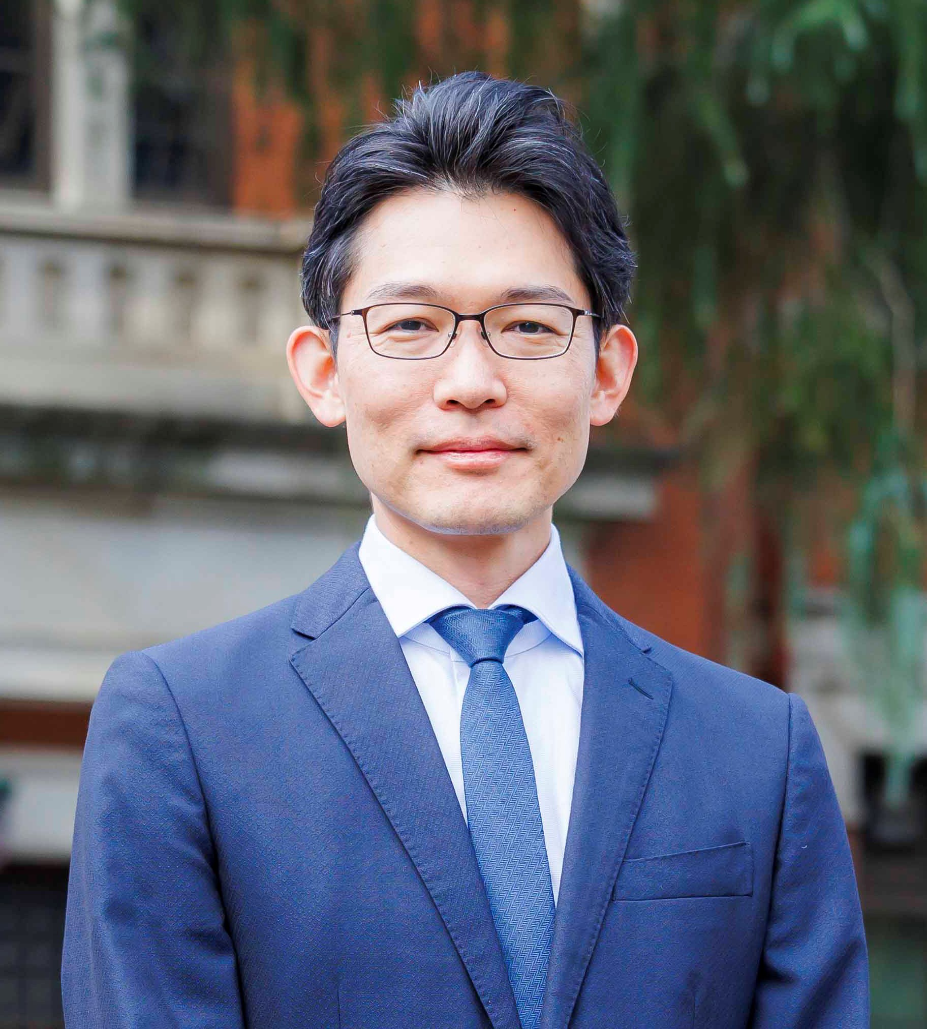 a man in a suit and tie
