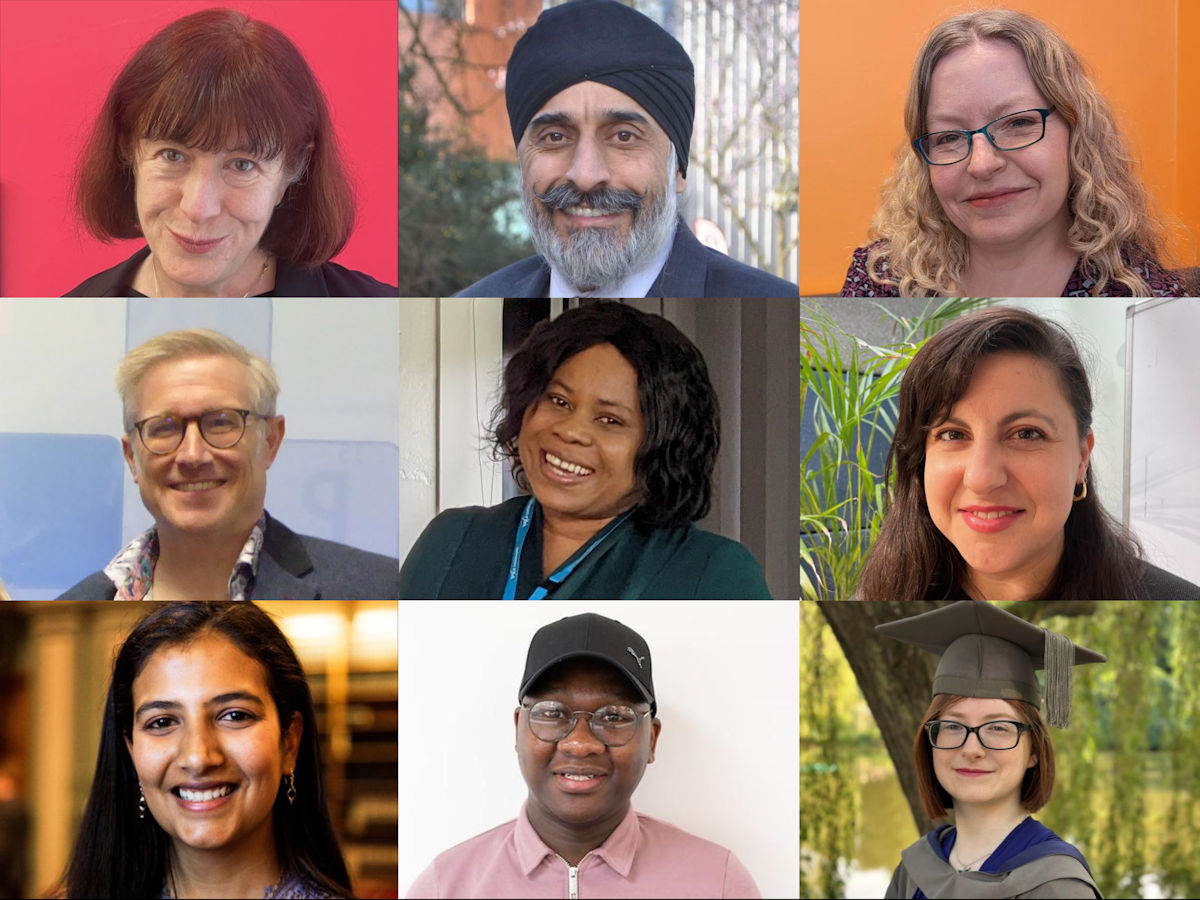 Photo collage of Decolonising Chemistry Curriculum Group team