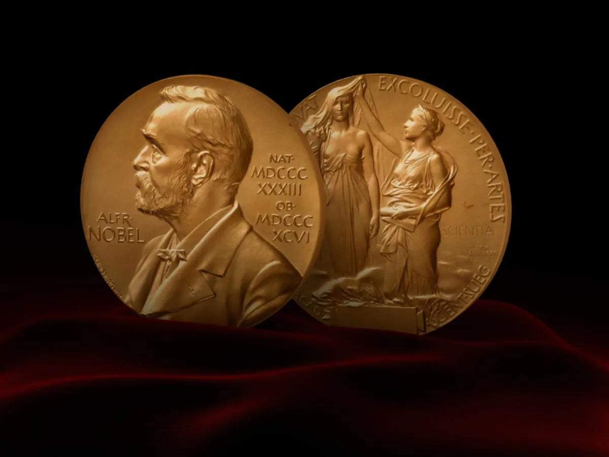 Nobel prize Nobel prize medal front and back