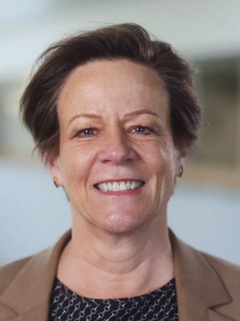 Donna Blackmond smiling at the camera