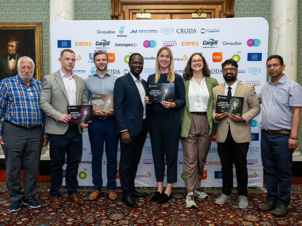 Group photo of all Emerging Technology Competition 2025 winners