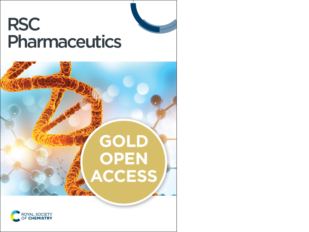 RSC Pharmacuetics journal cover