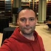 a man taking a selfie