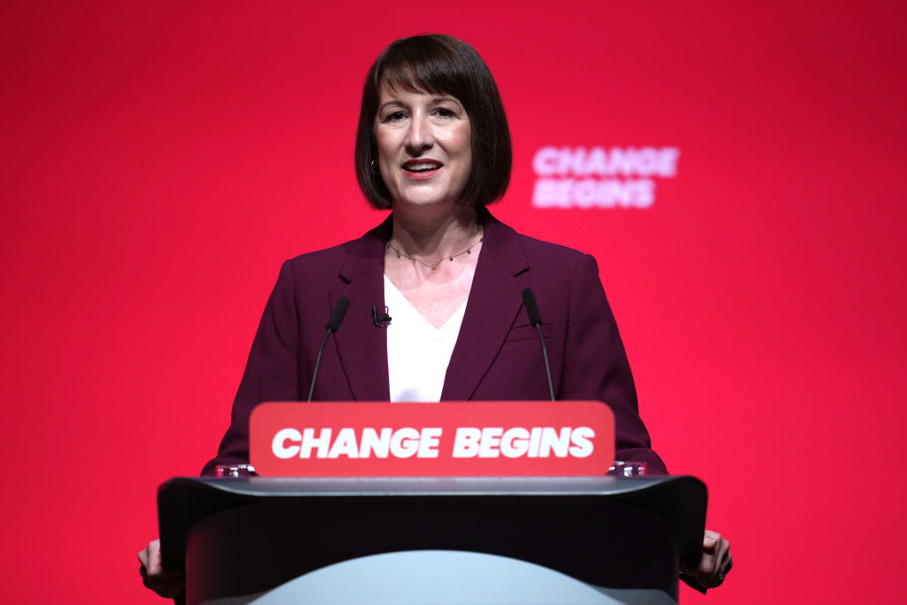 Chancellor Rachel Reeves at the Labour Party Conference in Liverpool in 2024