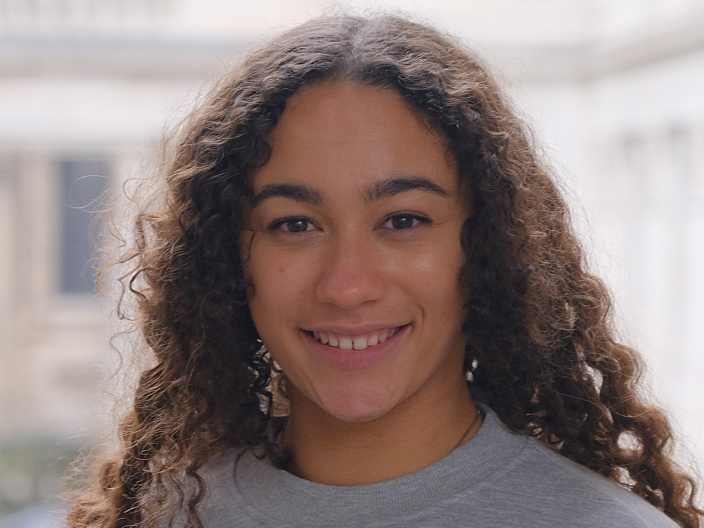 A portrait picture of Carla Aldington, one of the Broadening Horizons participants