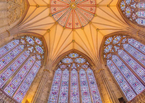 York Minster ceiling