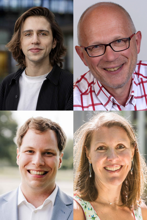 Photo collage to showcase the EES Catalysis Outstanding Review winners