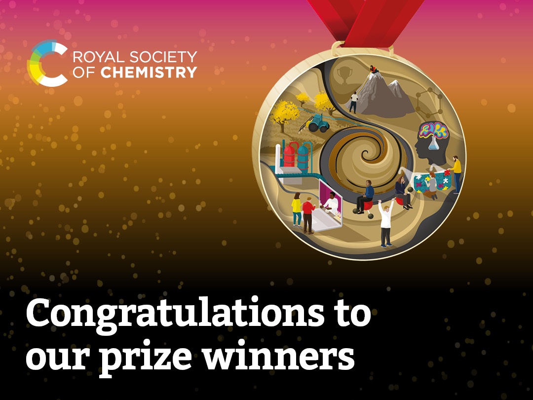 A graphic saying congratulations to 2025 Education Prize winners