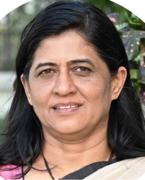 a woman with long black hair