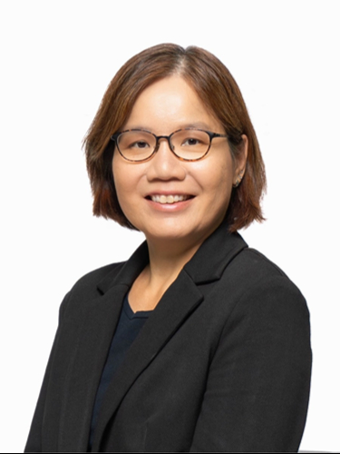 Yeng Ming Lam smiling in a black blazer and glasses 