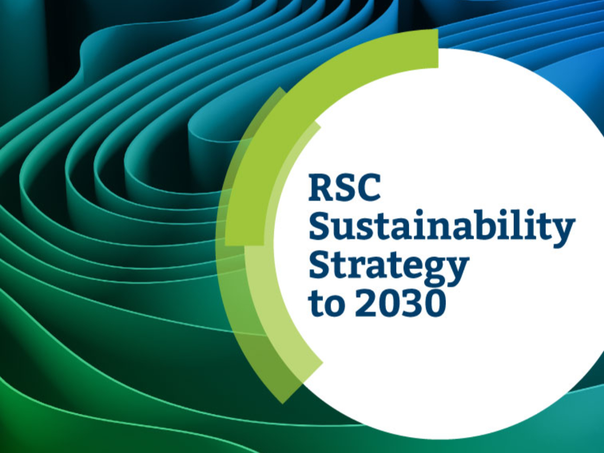 Royal Society of Chemistry sustainability strategy front cover