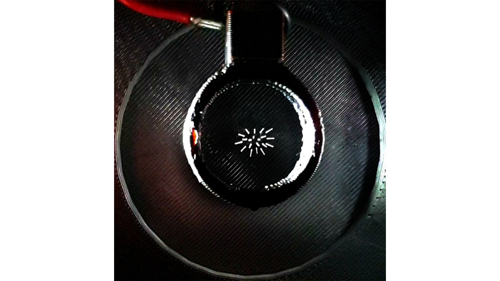 a close up of a device