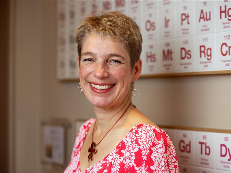 Photo of Jo Reynolds at Thomas Graham House