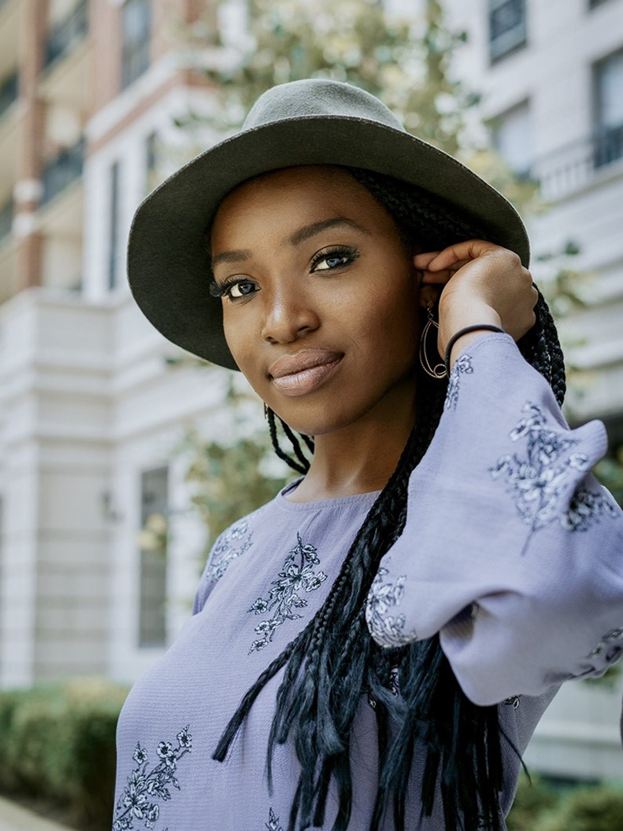 Head and shoulder shot of Ayanna