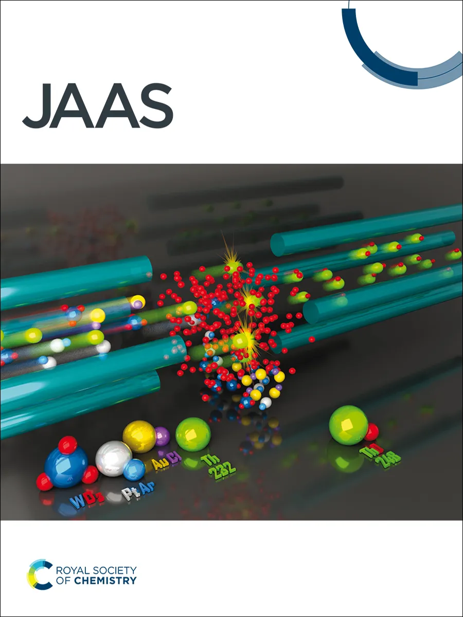 jaas-journal-cover Journal of Analytical Atomic Spectrometry journal cover
