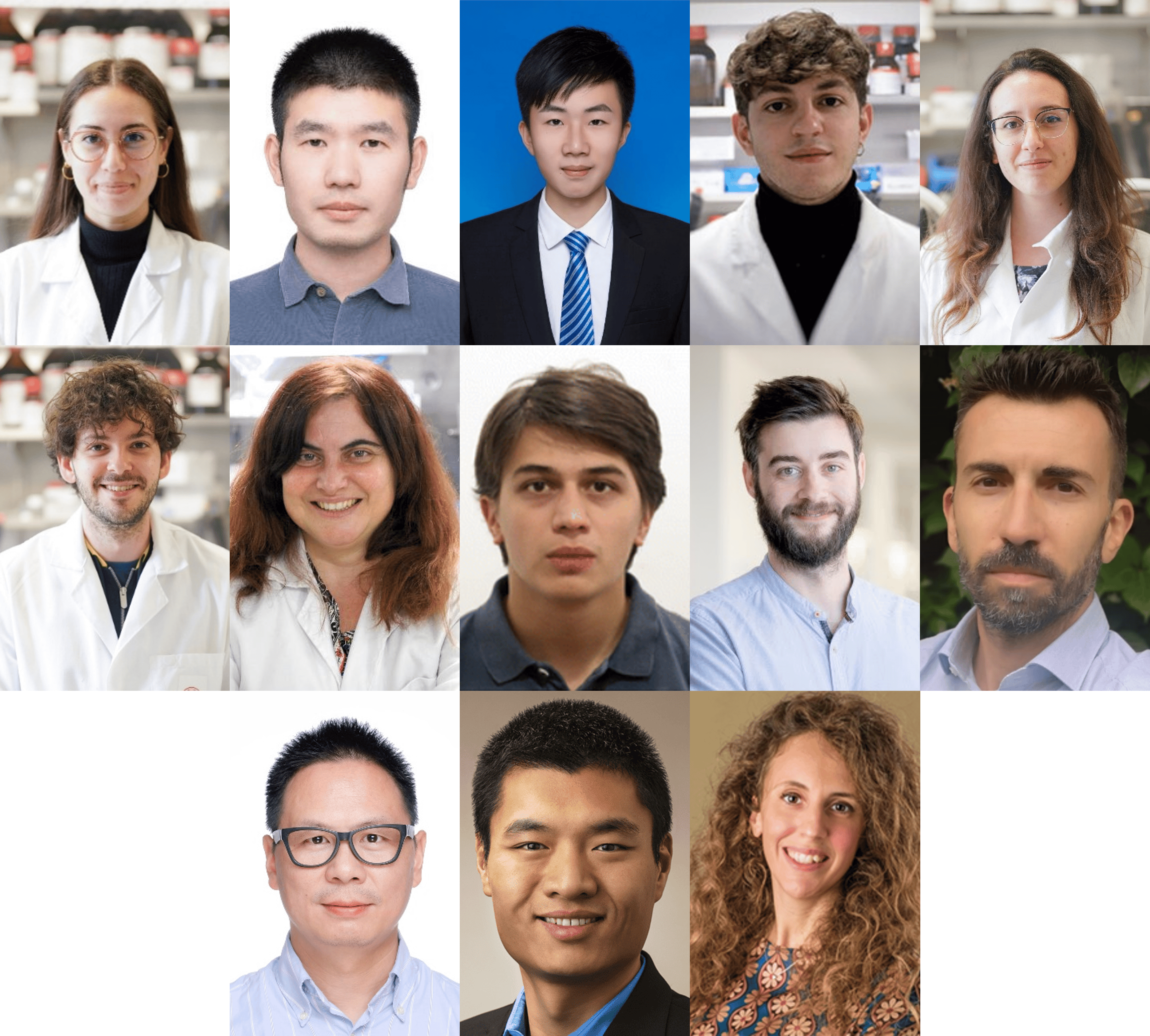 Collage headshots of EES Solar Outstanding Paper Article winners