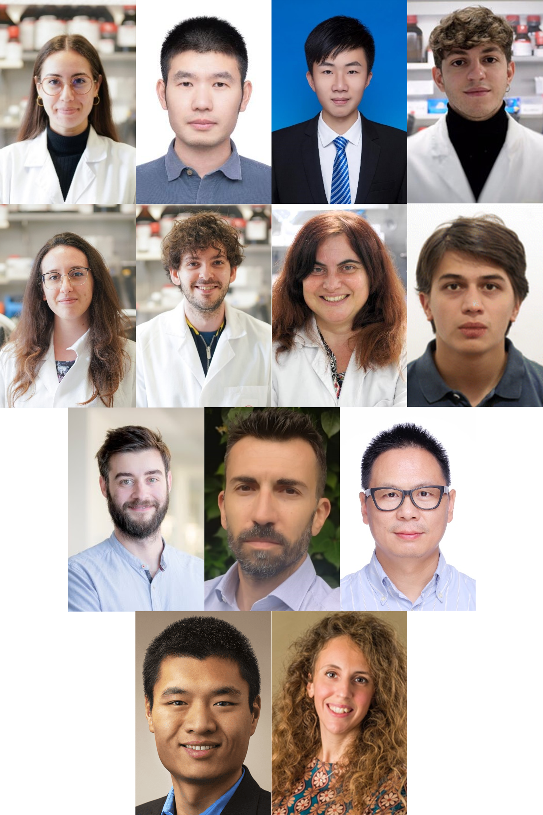 Collage headshots of EES Solar Outstanding Paper Article winners