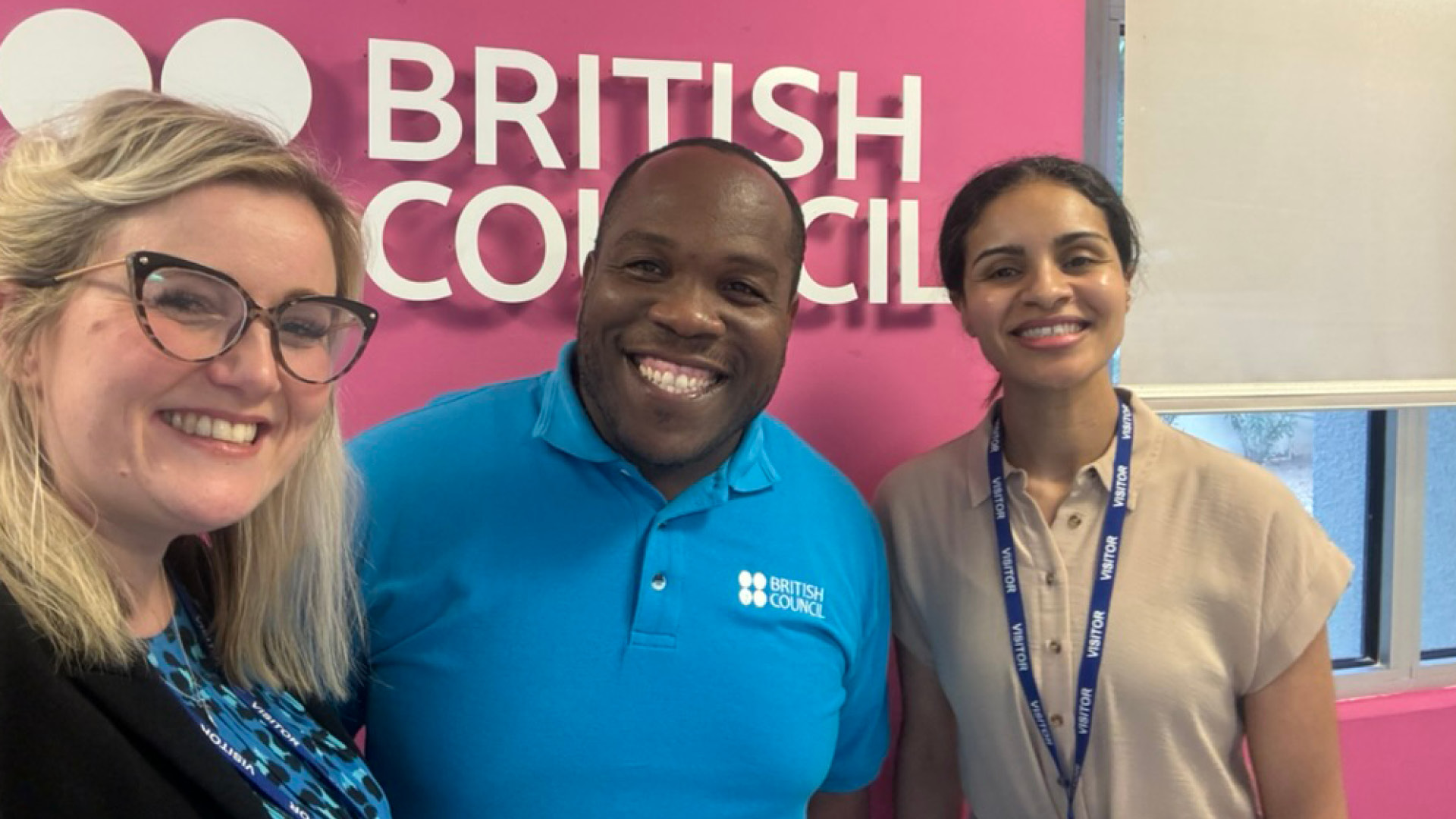 STEMunity group smiling to camera