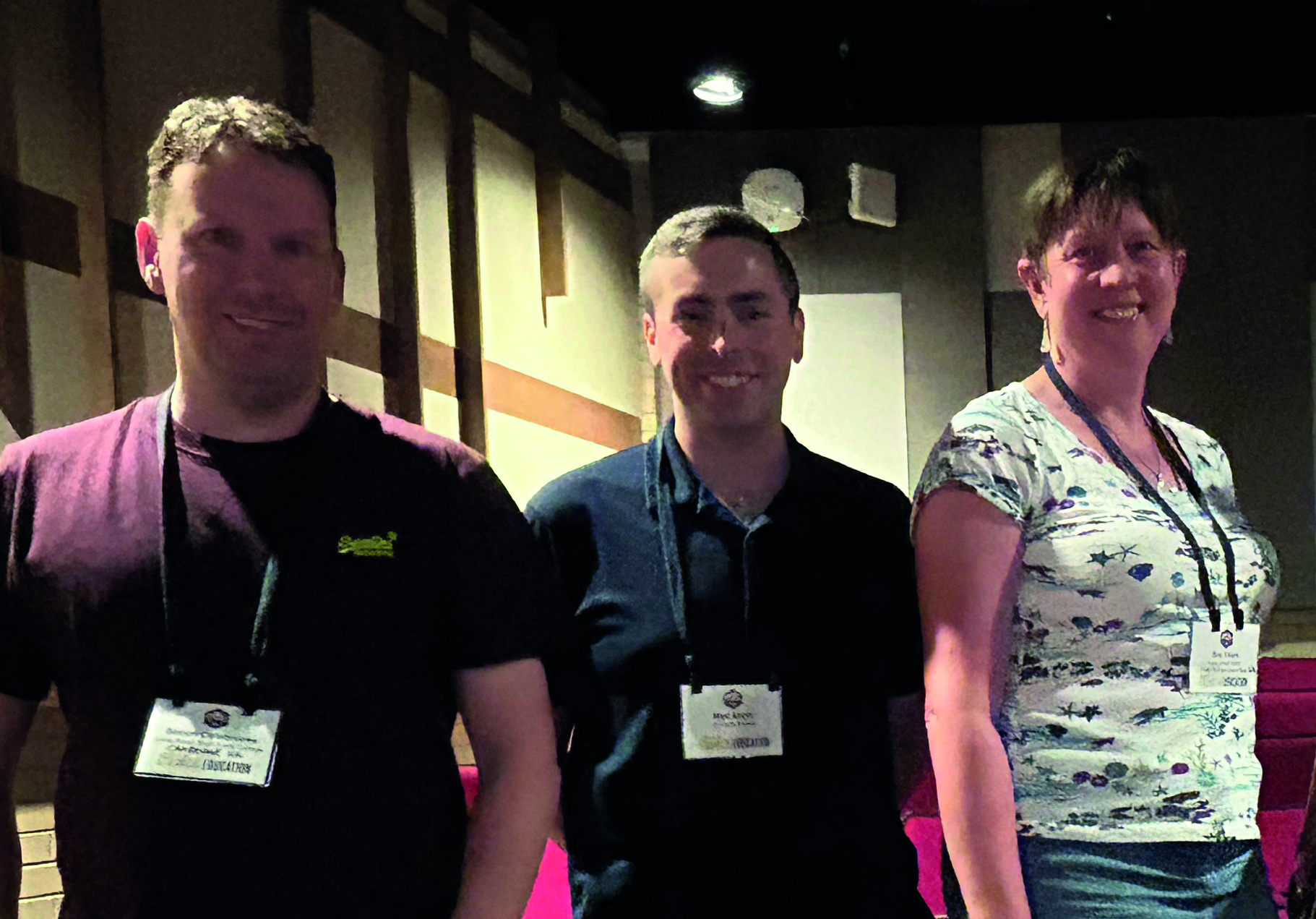 Simon Colebrooke, Matthew Smith and Zoë Thorn