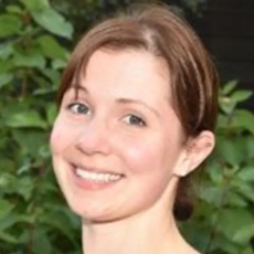 Anna Slater smiling at the camera